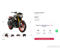 TVS Apache RTR 160 4V Price, Specs, Mileage, Reviews & Photos