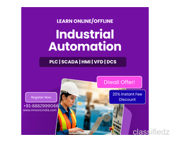 Join PLC SCADA Course with 20% fee discount
