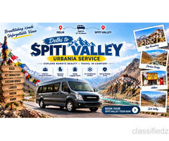 Delhi to Spiti Valley Road Trip with Premium Force Urbania Hire